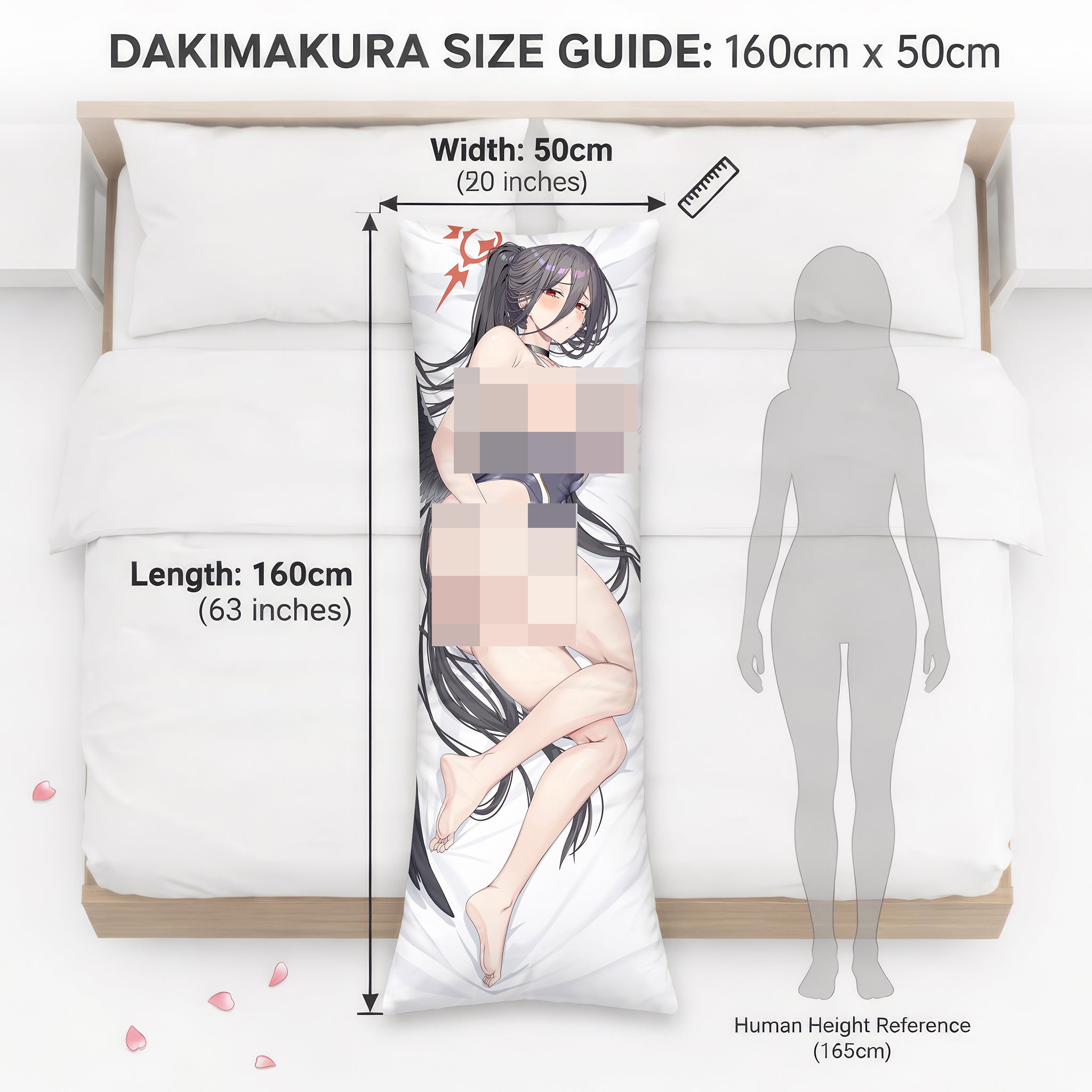 Hanekawa Hasumi (Swimsuit Ver.) - AnimePillow Fan-Art Edition