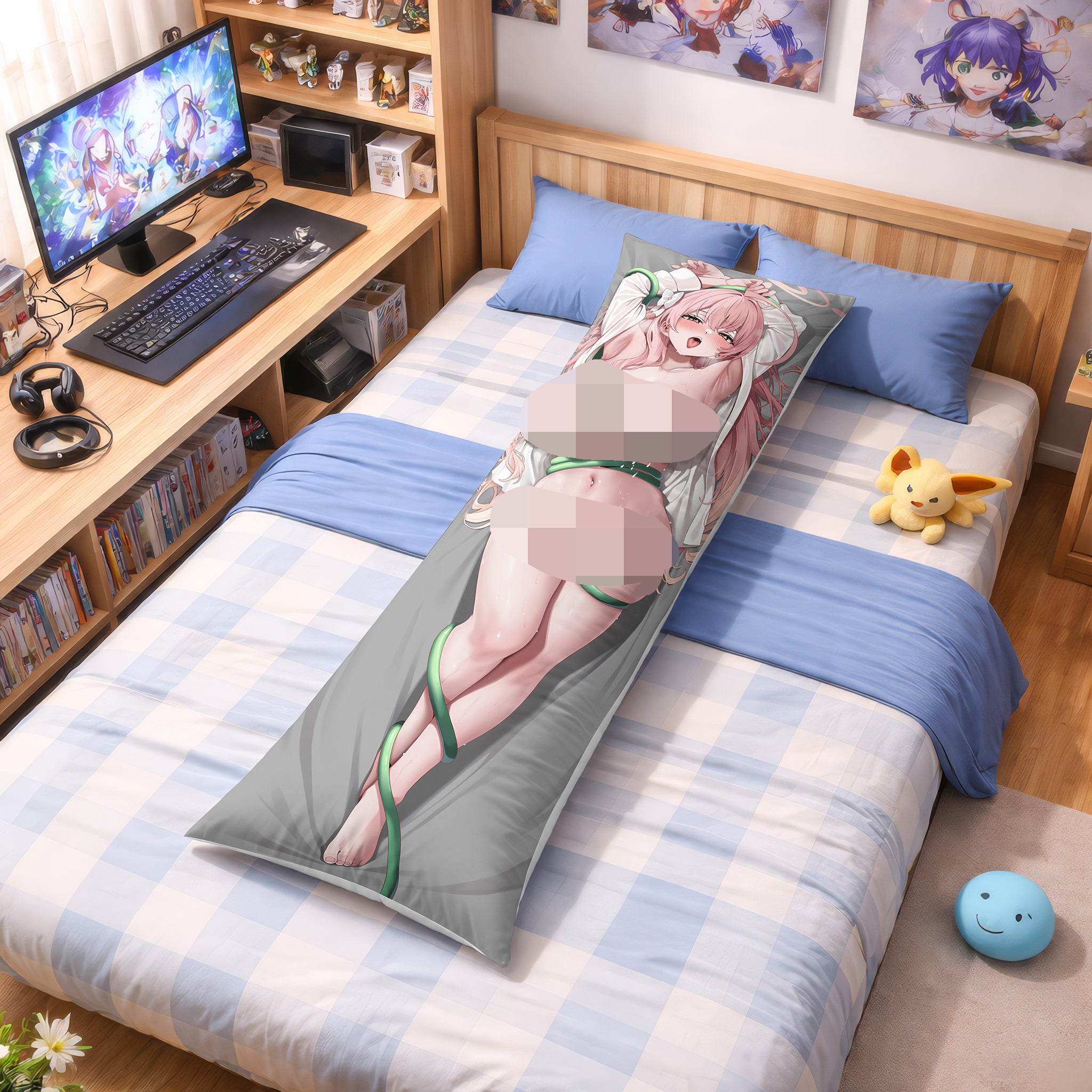 浦和華子 - アニメ枕ファンアート版