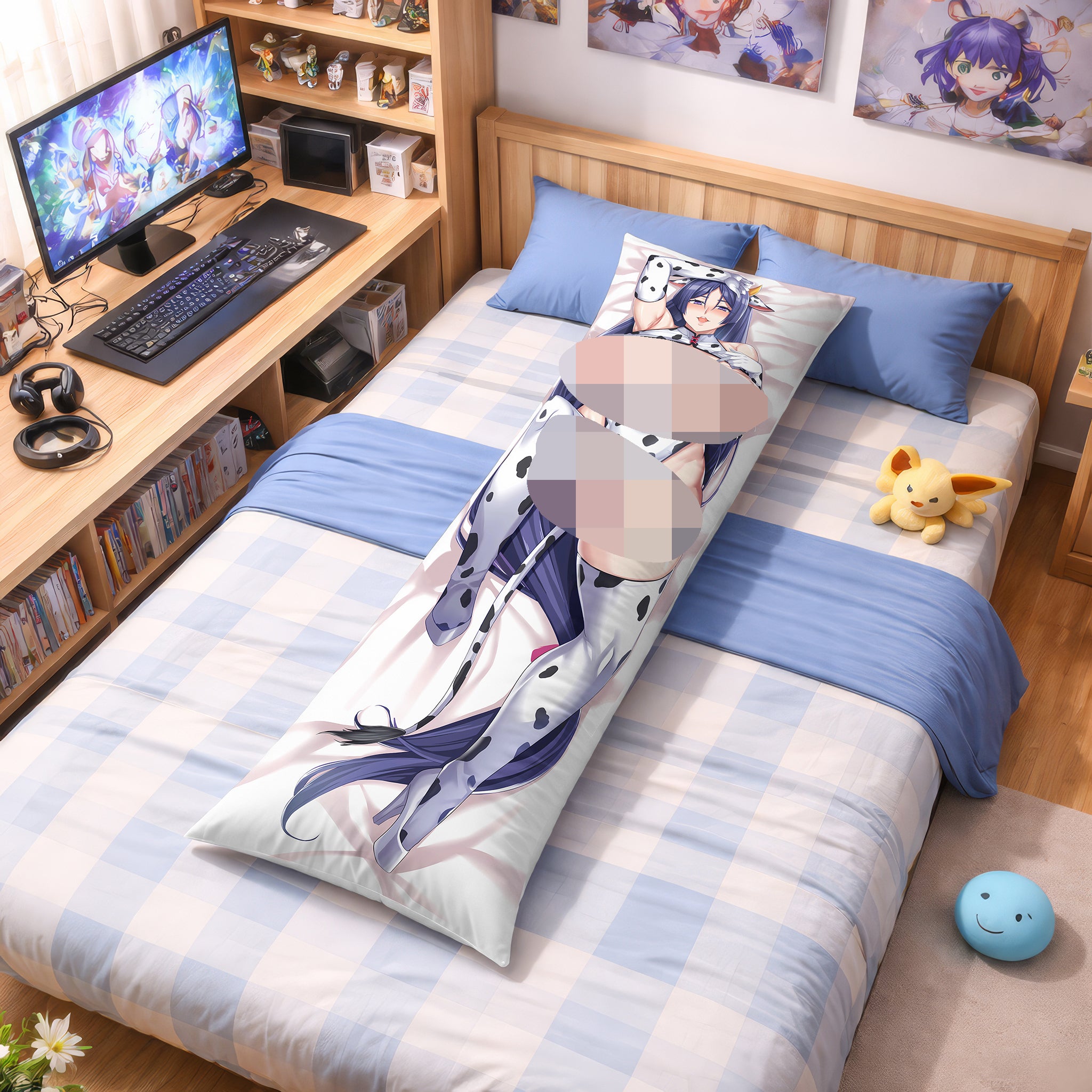 Minamoto no Raikou (Cow Cosplay Ver.) - AnimePillow Fan-Art Edition