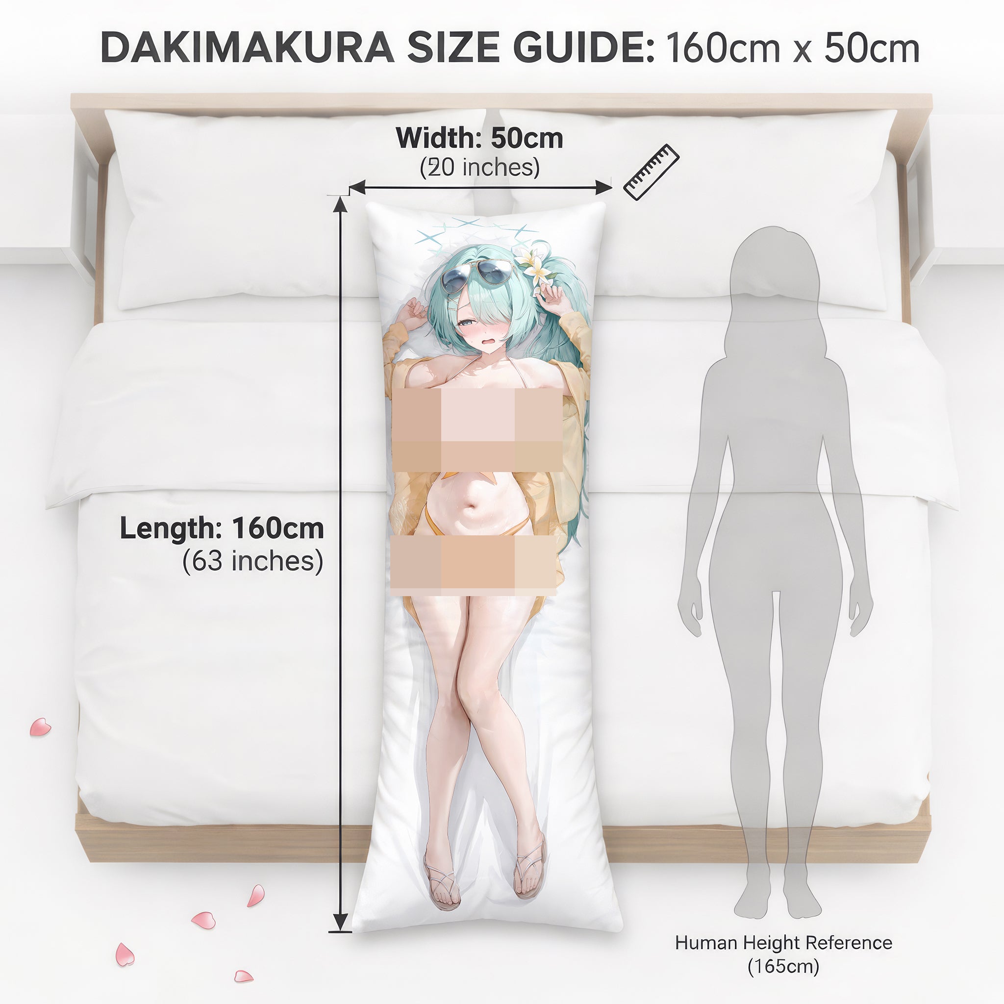Tsuchinaga Hiyori (Summer Ver.2) - AnimePillow Fan-Art Edition