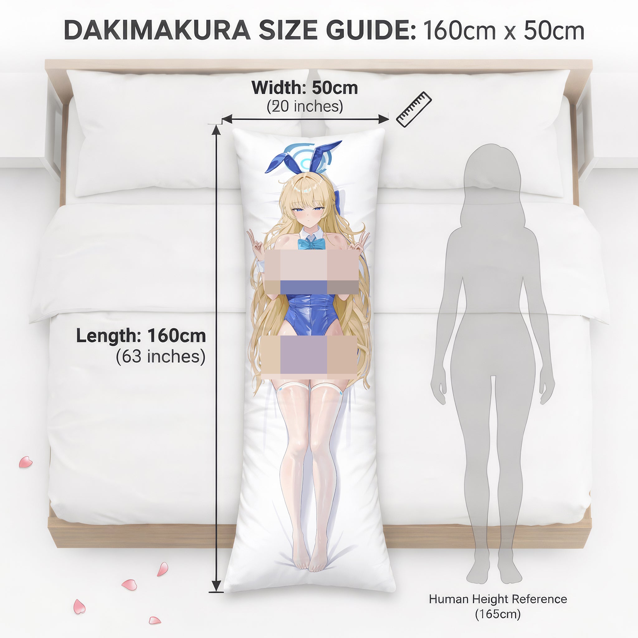 飛鳥馬トキ (バニーガールVer.) - AnimePillow ファンアートエディション