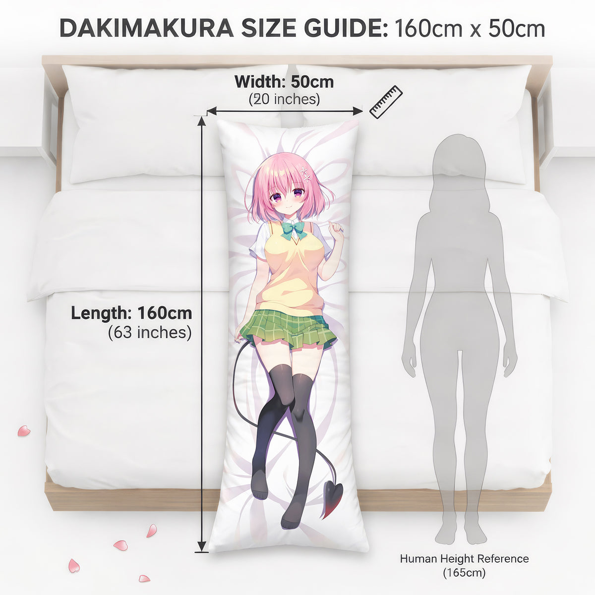 Momo Belia Deviluke - Anime Pillowcase Fan-Art Edition