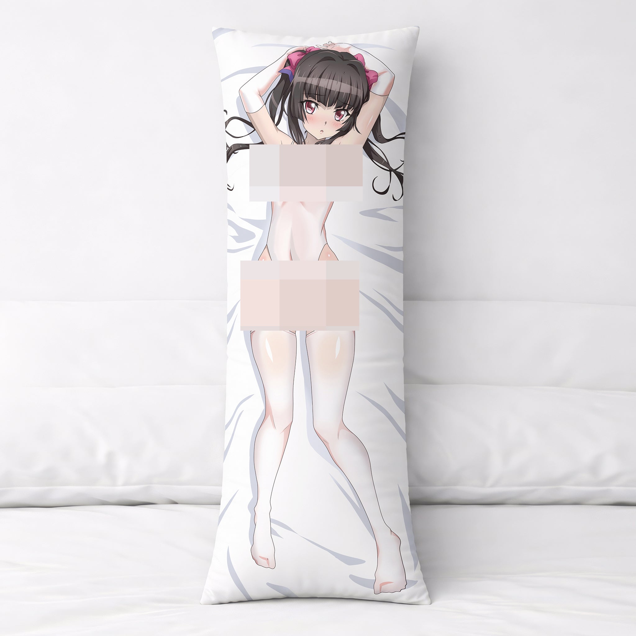 Shirabe Tsukuyomi (White Swimsuit Stockings Ver.) - AnimePillow Fan-Art Edition