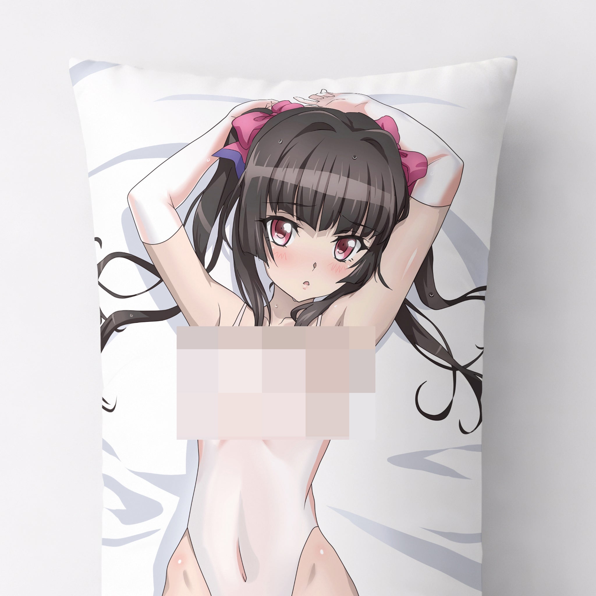 Shirabe Tsukuyomi (White Swimsuit Stockings Ver.) - AnimePillow Fan-Art Edition