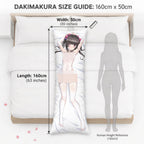 Shirabe Tsukuyomi (White Swimsuit Stockings Ver.) - AnimePillow Fan-Art Edition