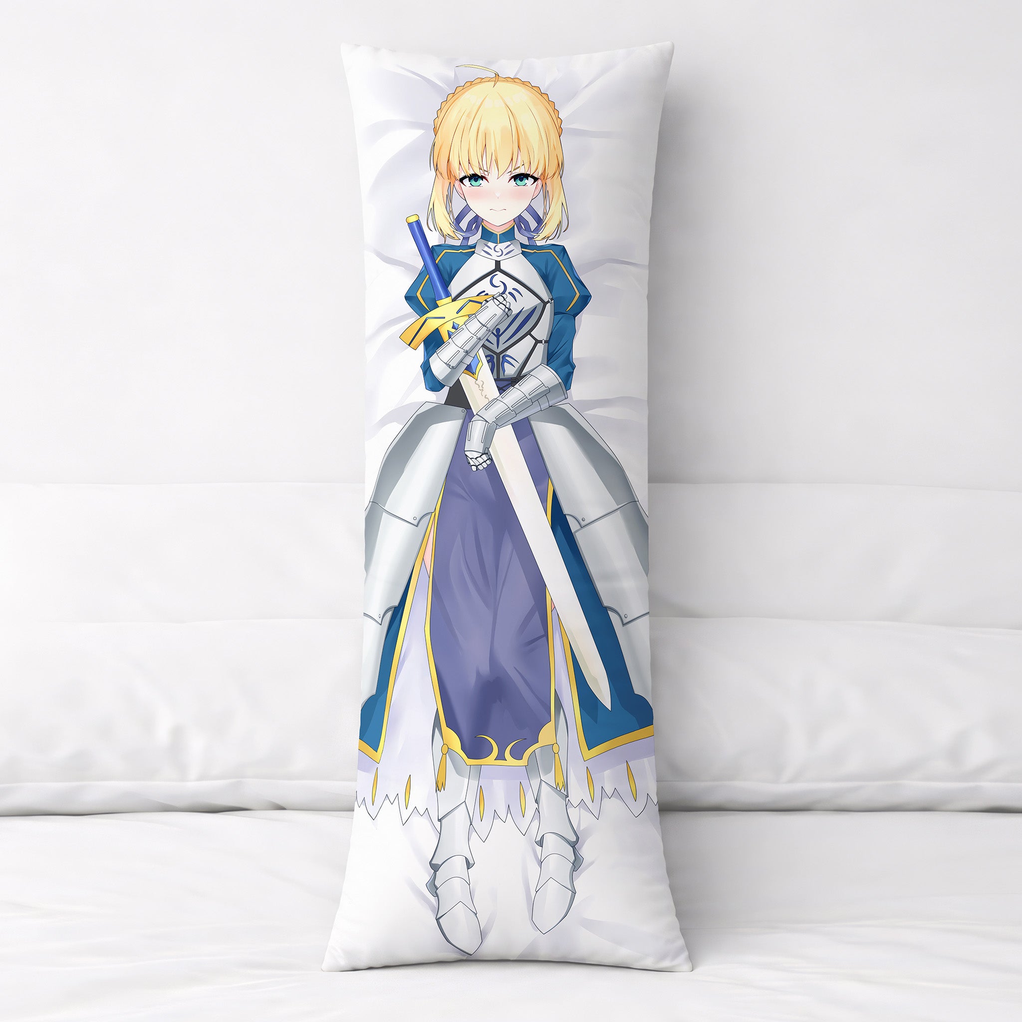 Saber - Edición Fan-Art de Almohada de Anime