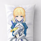 Saber - Edición Fan-Art de Almohada de Anime
