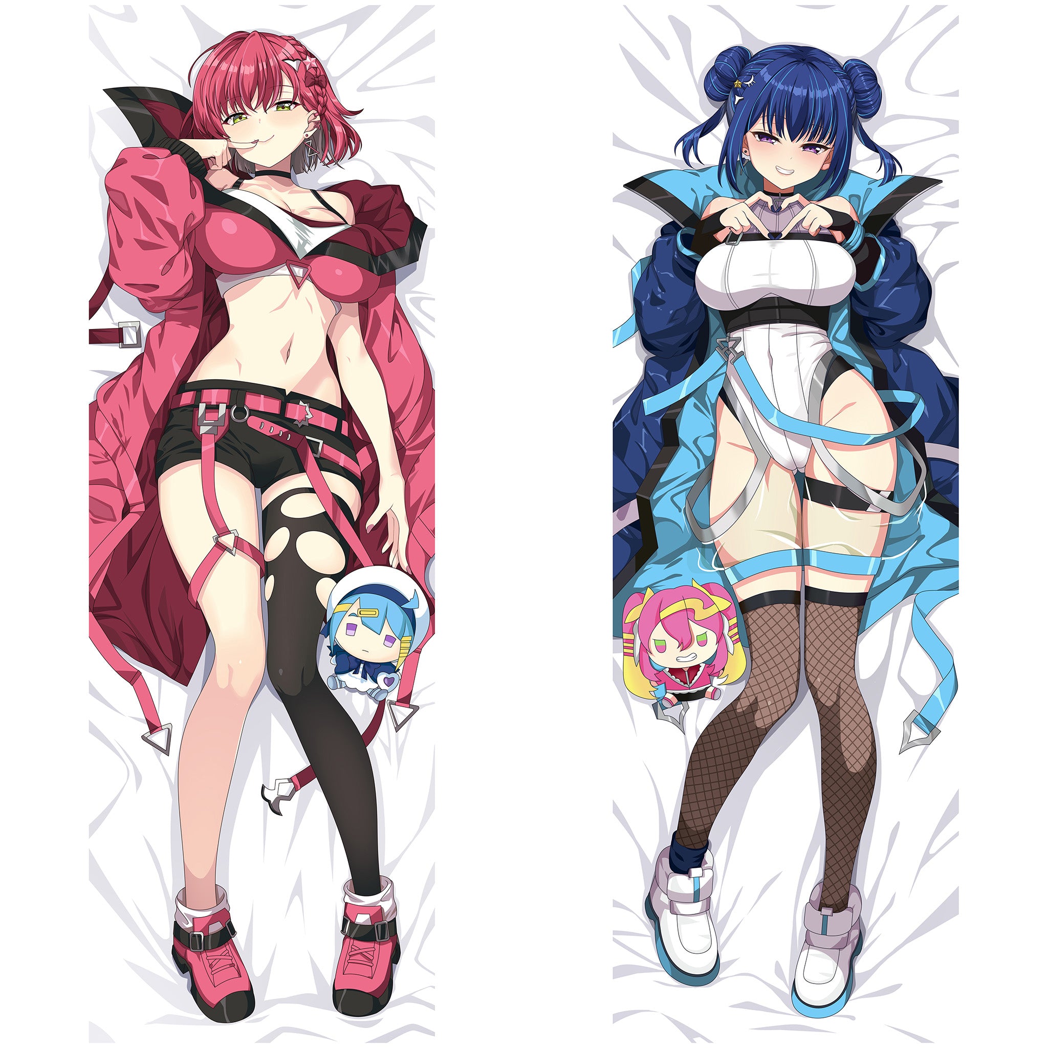 Gemelas Malvadas Kisikil & Lilla - Edición Fan-Art AnimePillow