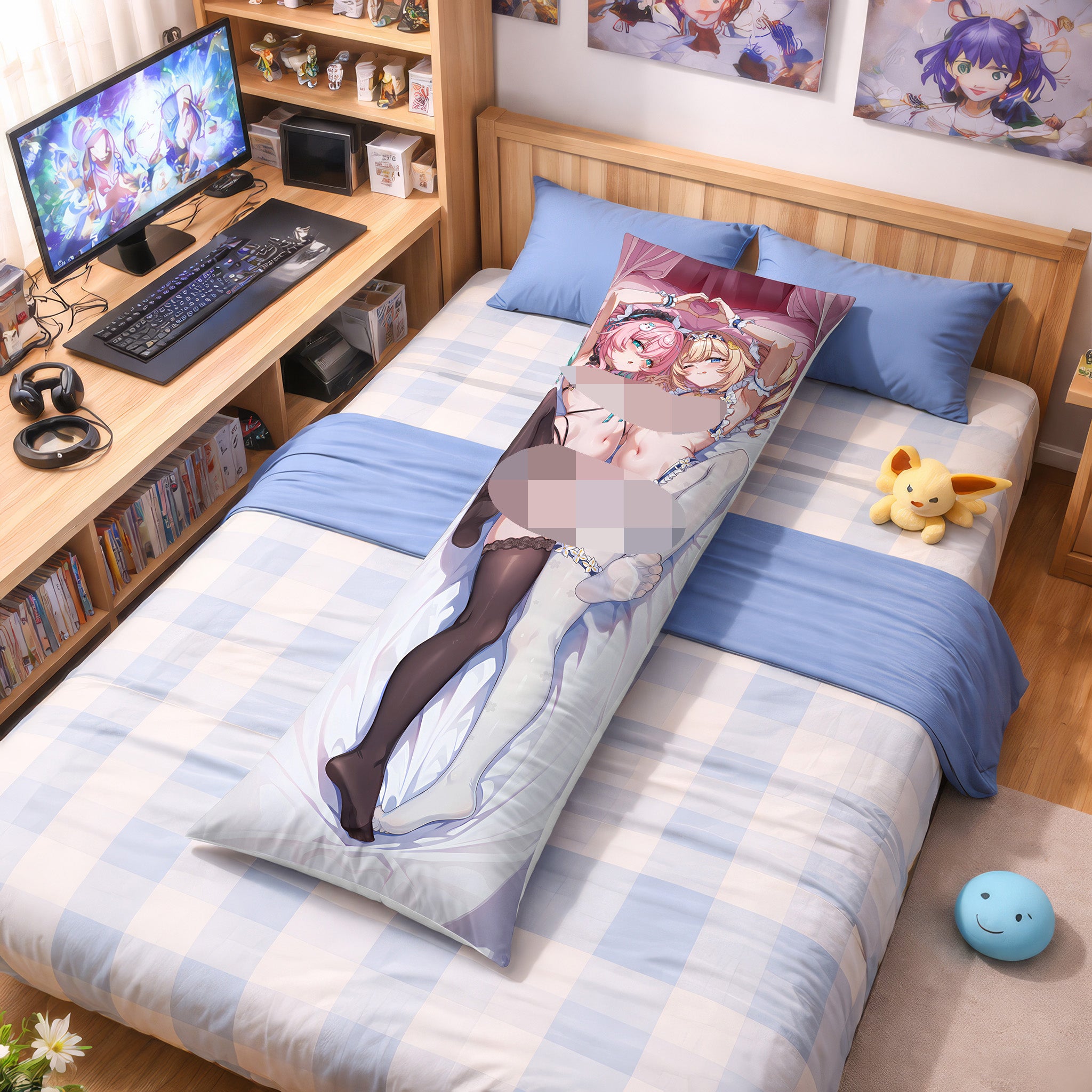 Barbara & Hyacine - AnimePillow Fan-Art Edition