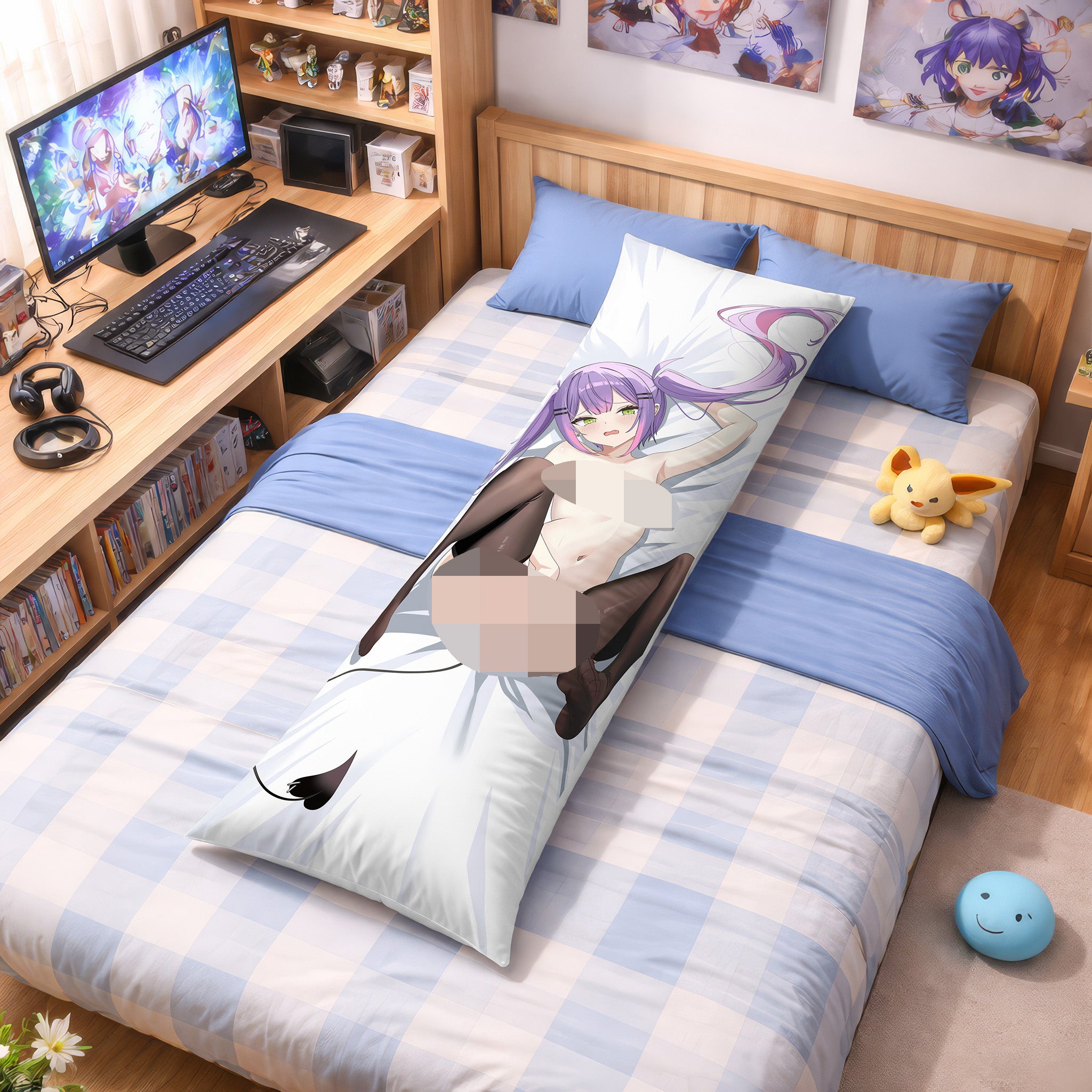 Tokoyami Towa B - AnimePillow Fan-Art Edition