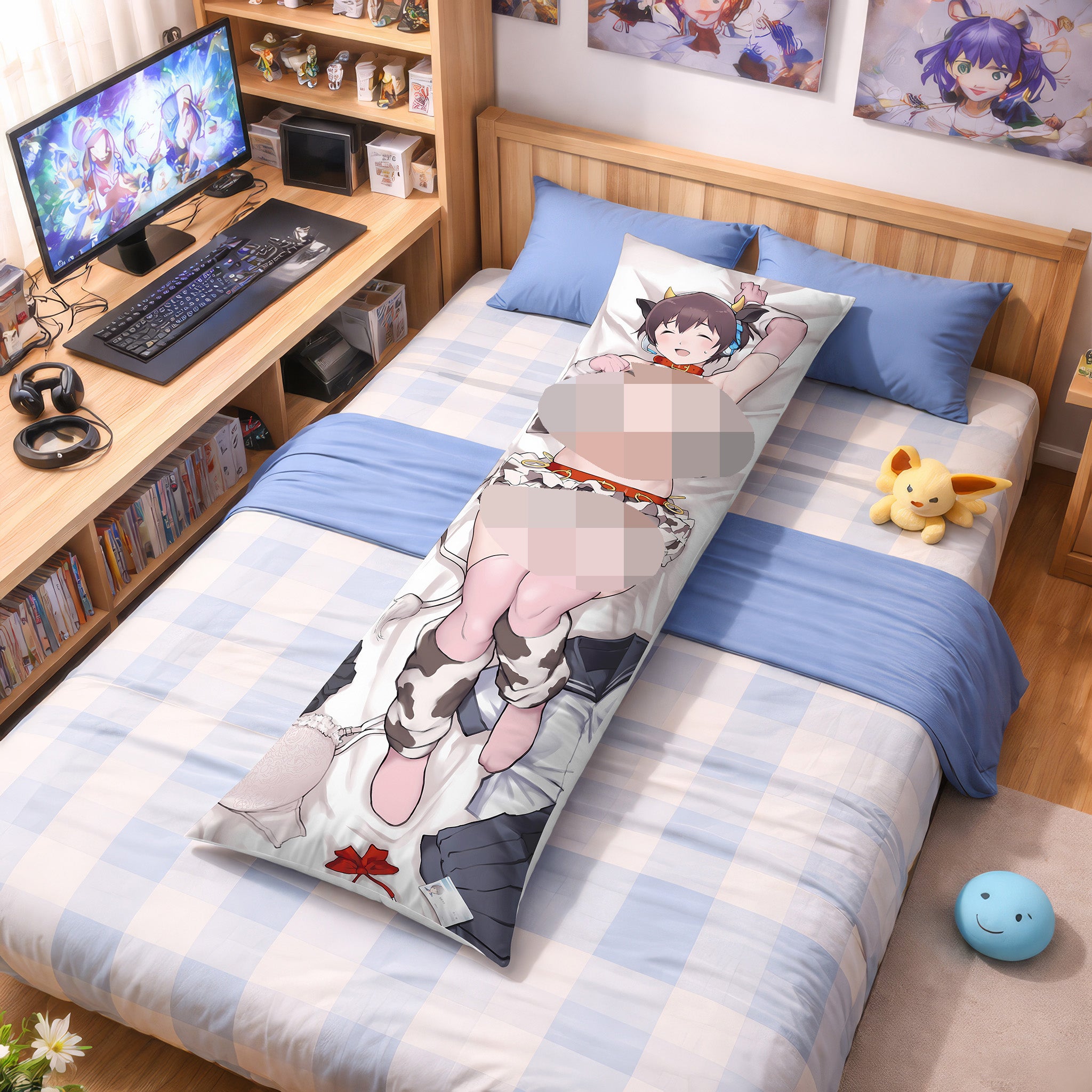 及川雫 - アニメ抱き枕ファンアートEdition