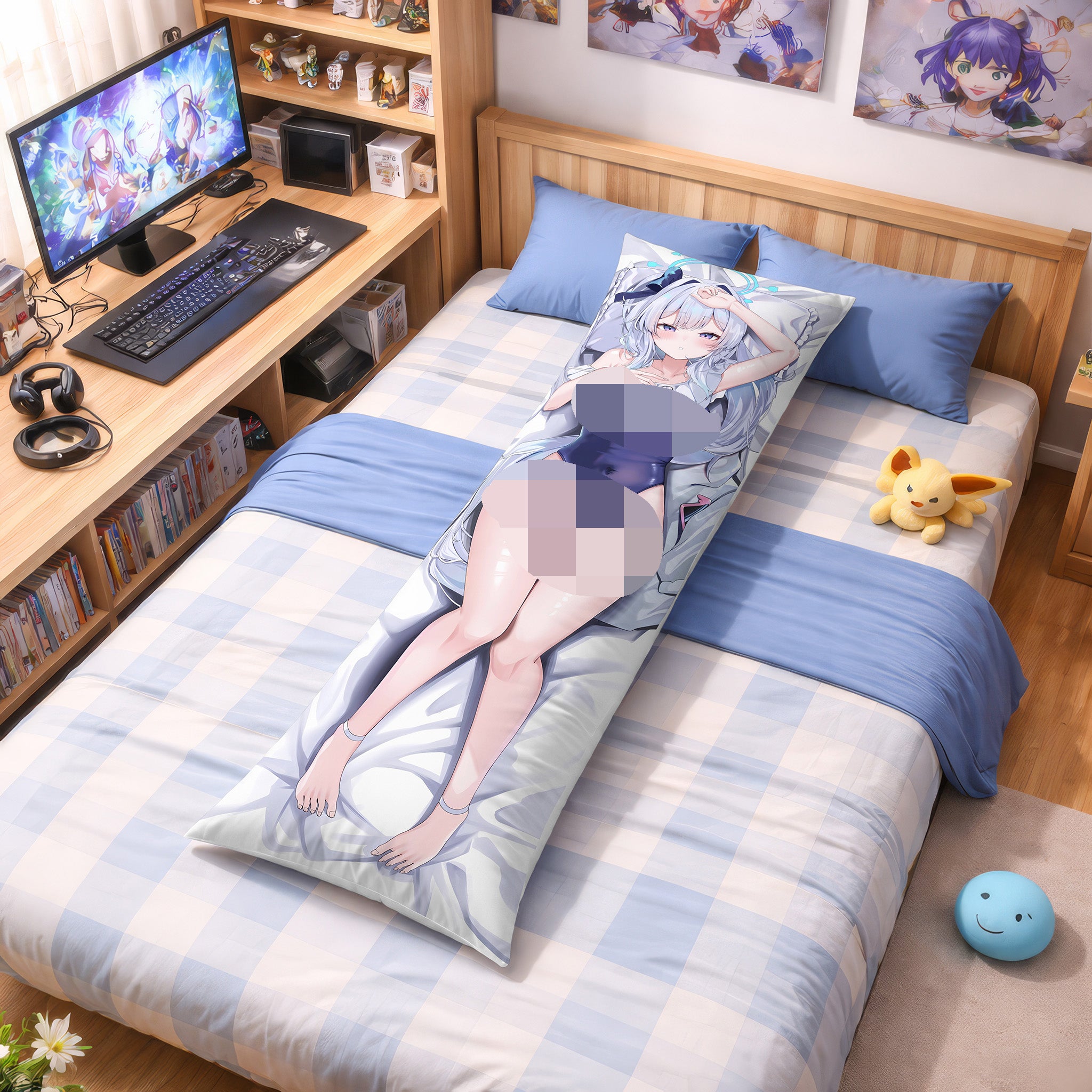 月雪ミヤコ（Ver.3）- AnimePillow ファンアートエディション