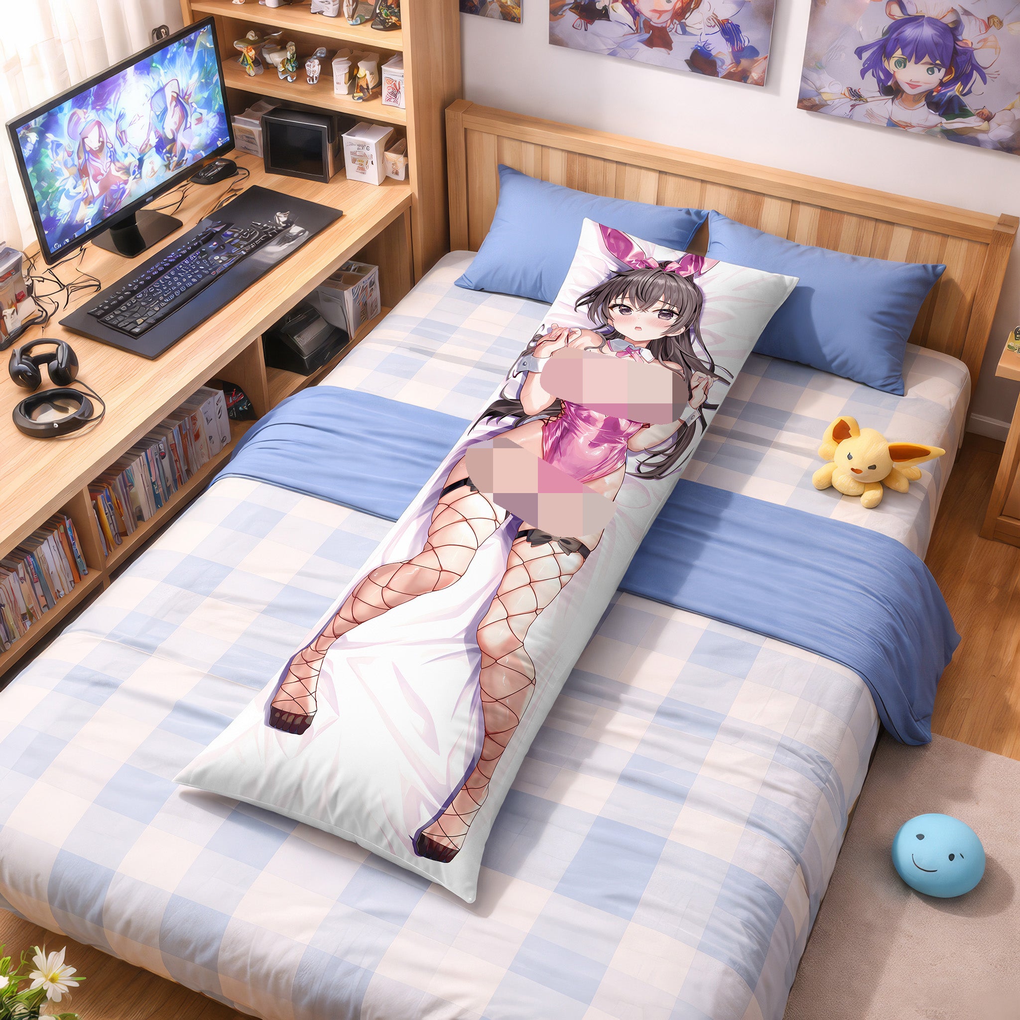Yuki Suou (Bunny Ver.) - AnimePillow Fan-Art Edition