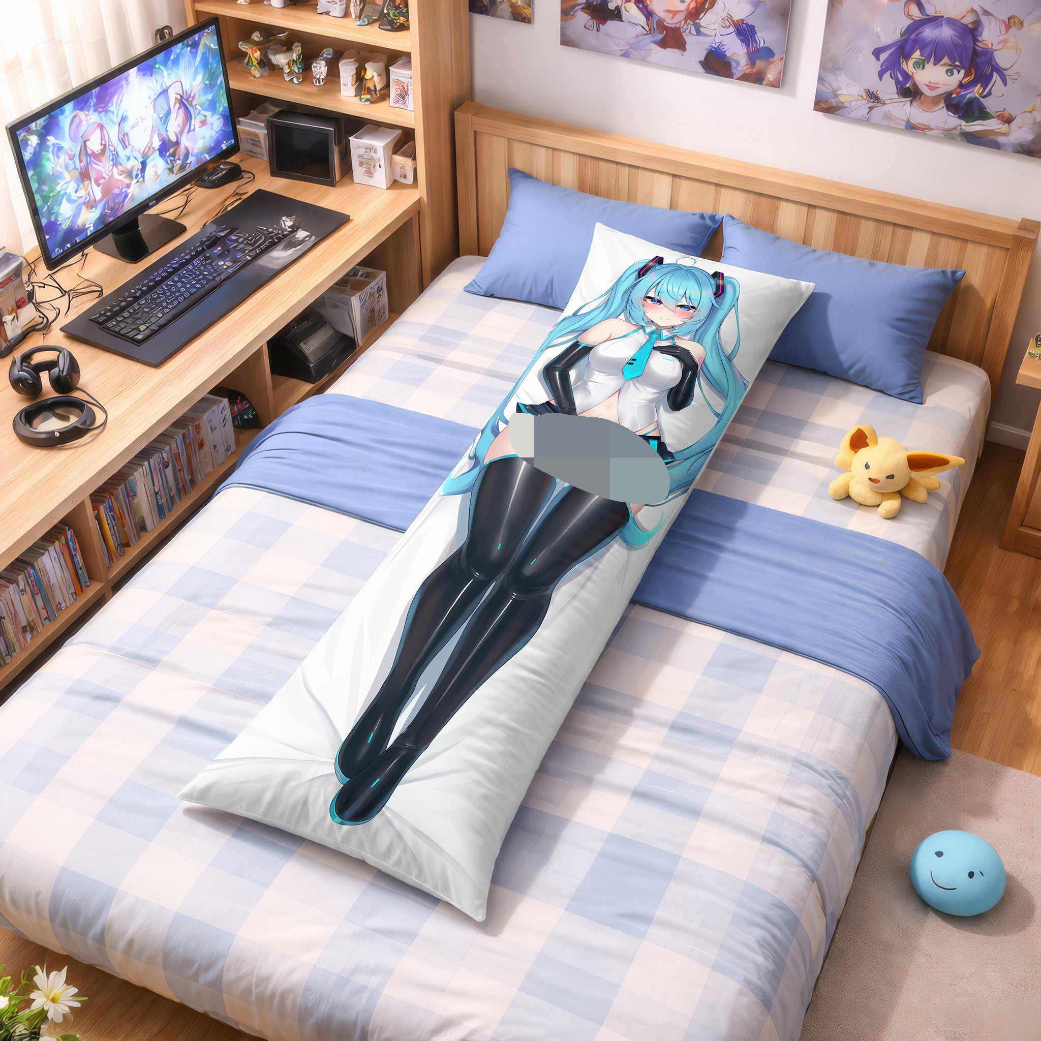 Hatsune Miku (Ver.2)- AnimePillow Fan-Art Edition