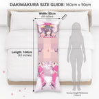 Black-haired Cow Shrine Maiden - AnimePillow Fan-Art Edition