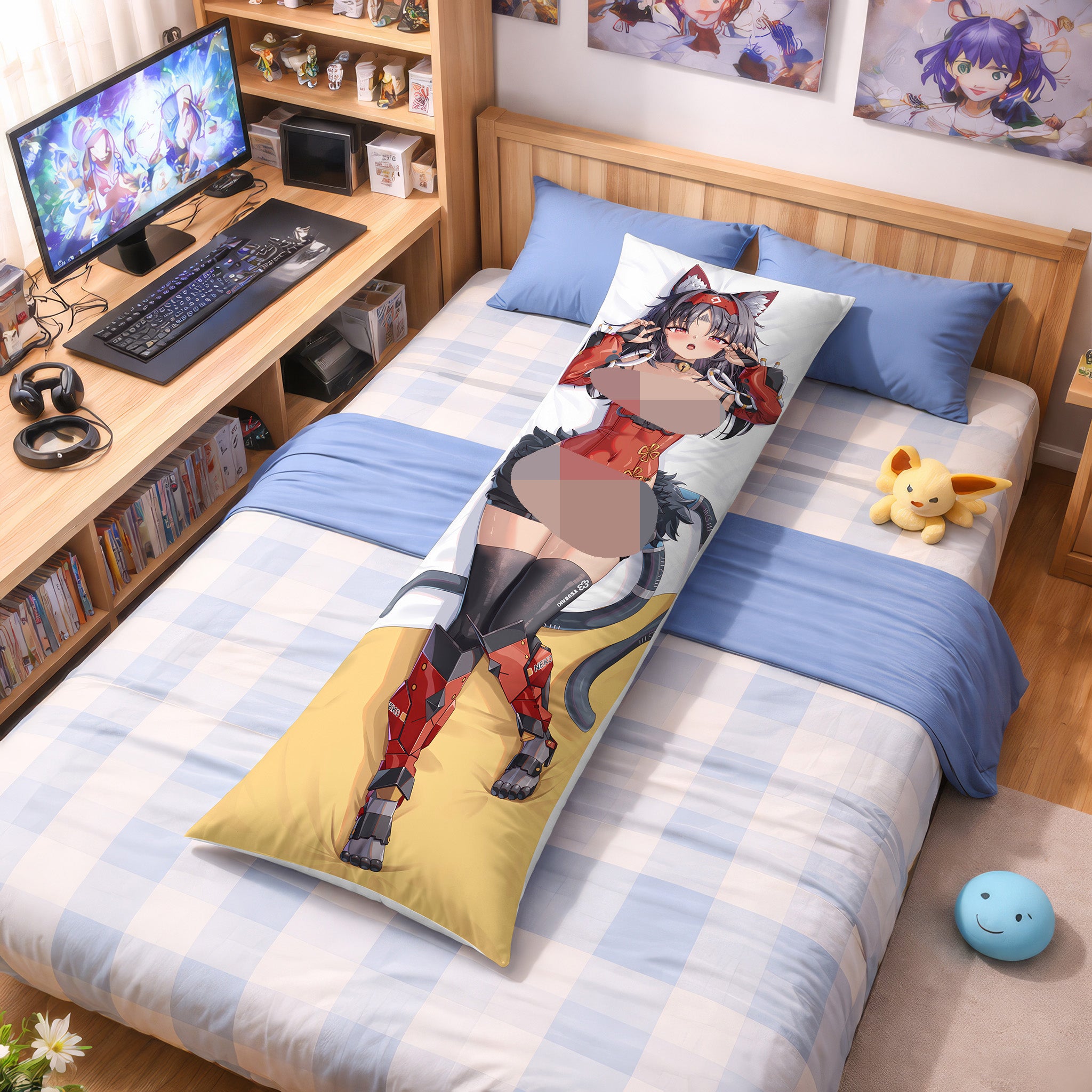 Nekomiya Mana - AnimePillow Fan-Art Edition