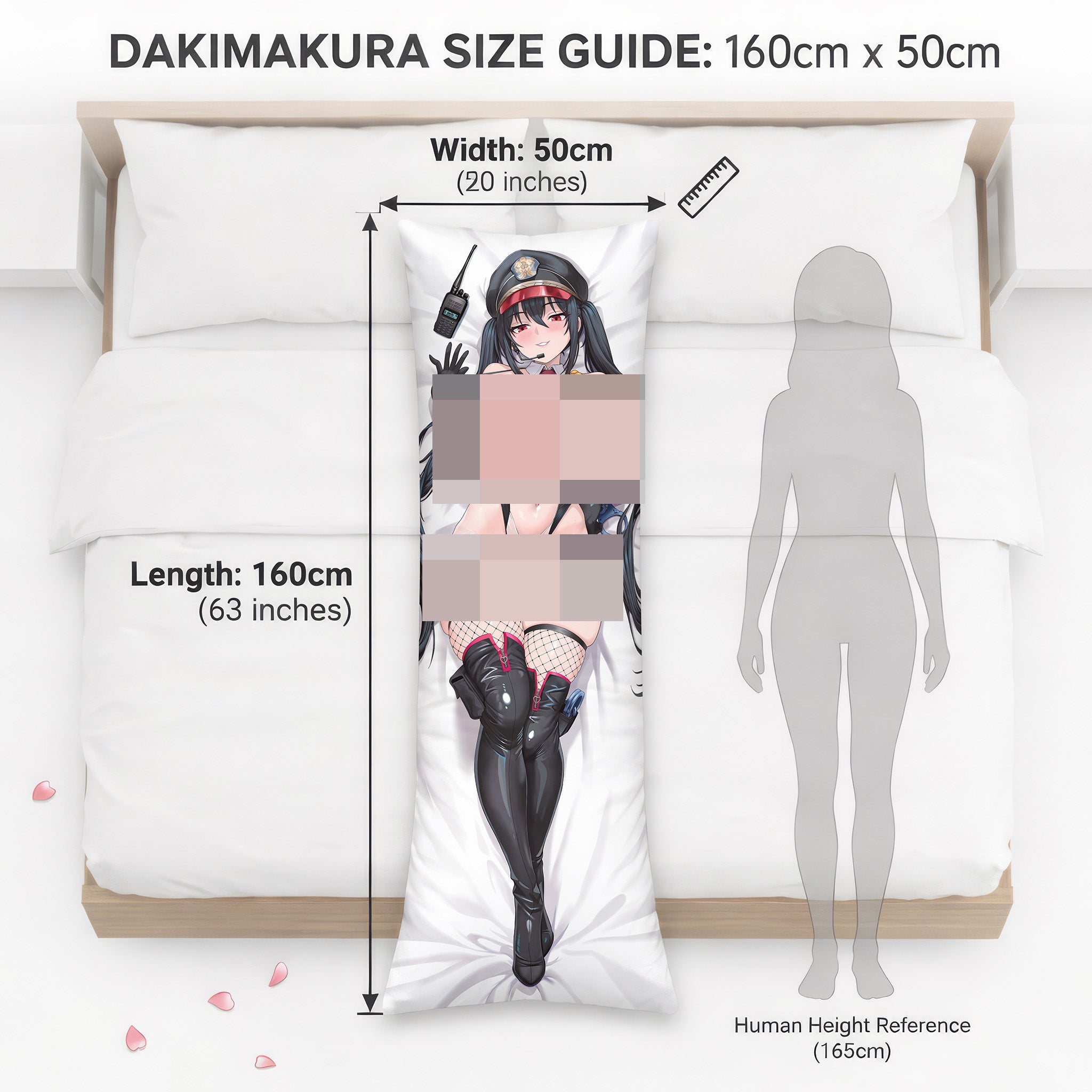 Taihō (Bunny & Police Cos Ver.) - AnimePillow Fan-Art Edition