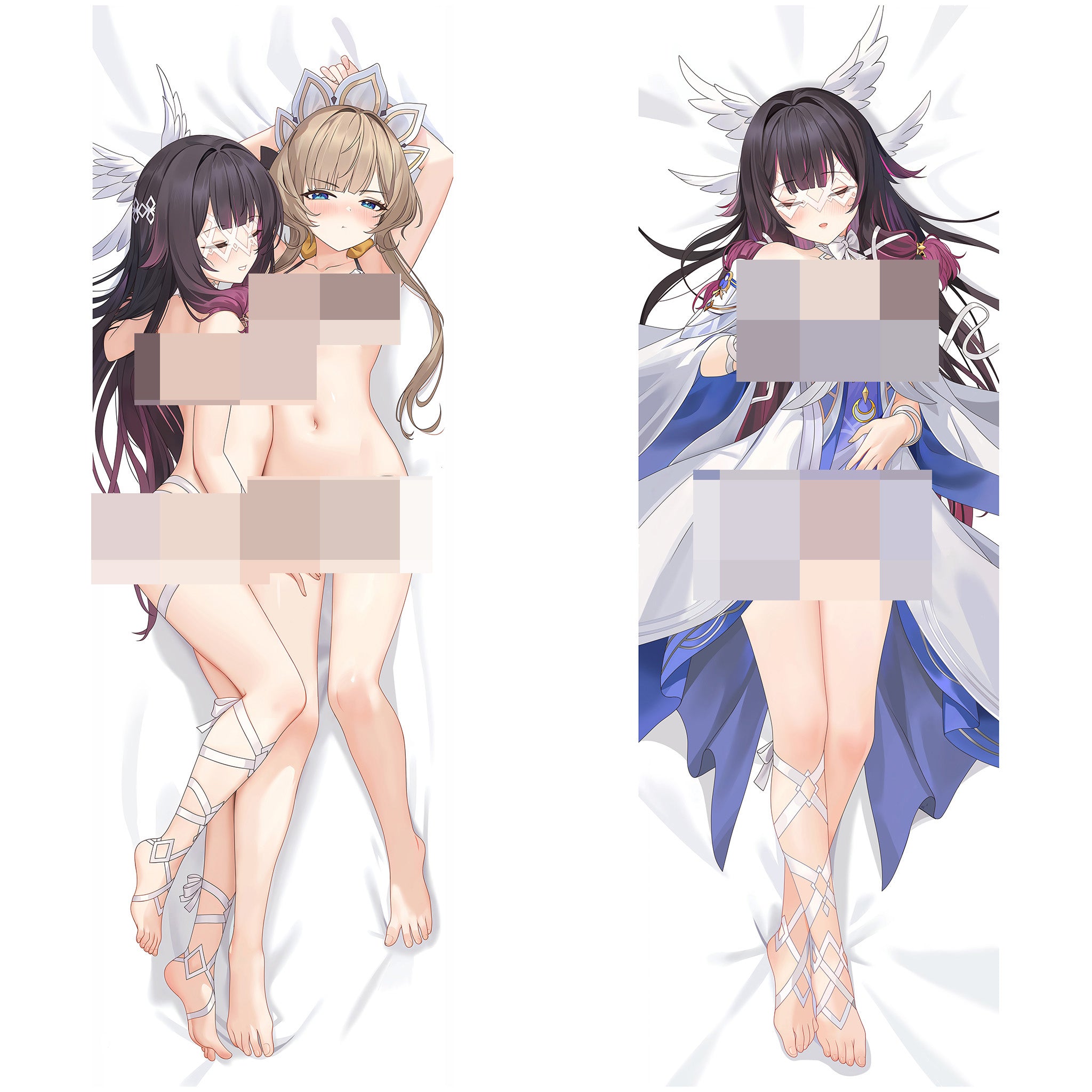 Columbina Hyposelenia & Sandrone - AnimePillow Fan-Art Edition