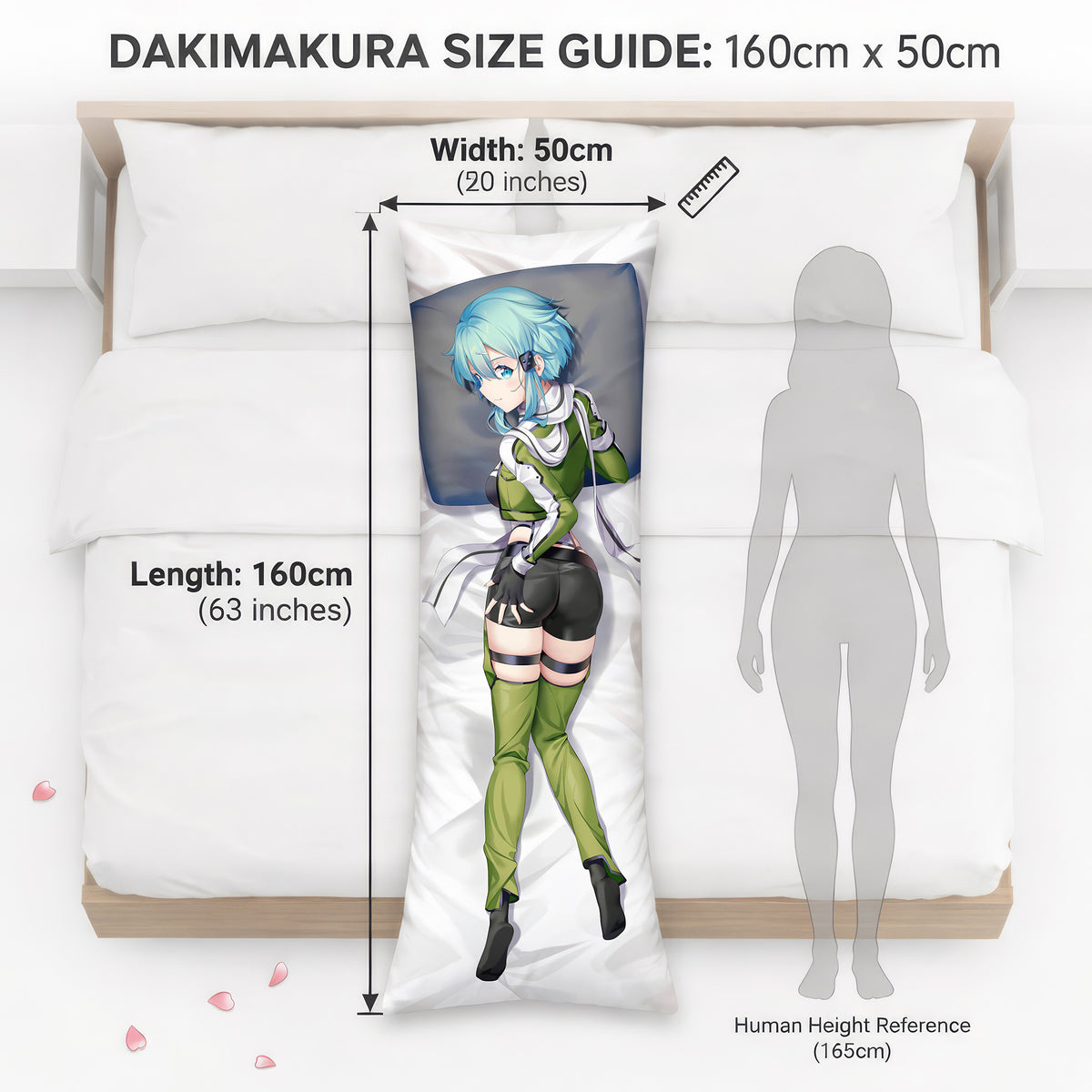 Sinon (Ver.2) - Anime Pillowcase Fan-Art Edition