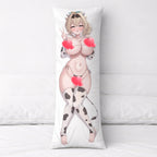Kazama Iroha (Cow Cos Ver.) - Anime Pillowcase Fan-Art Edition