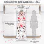 Kazama Iroha (Cow Cos Ver.) - Anime Pillowcase Fan-Art Edition