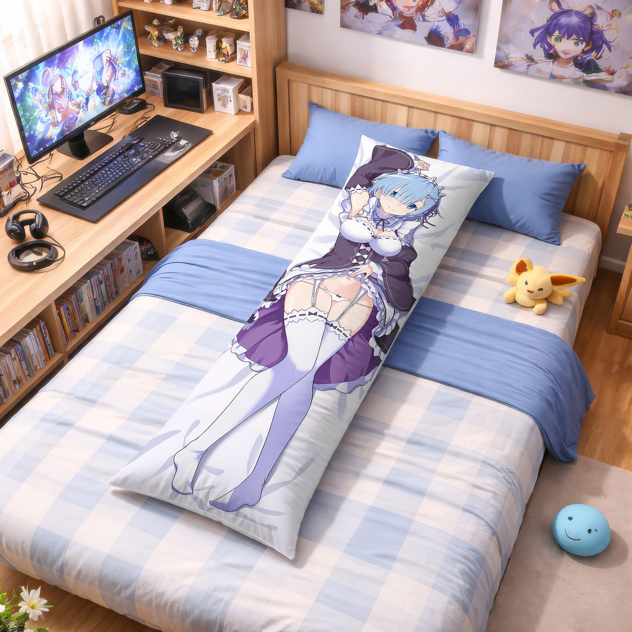 Rem (Ver.2) -  Anime Pillowcase Fan-Art Edition