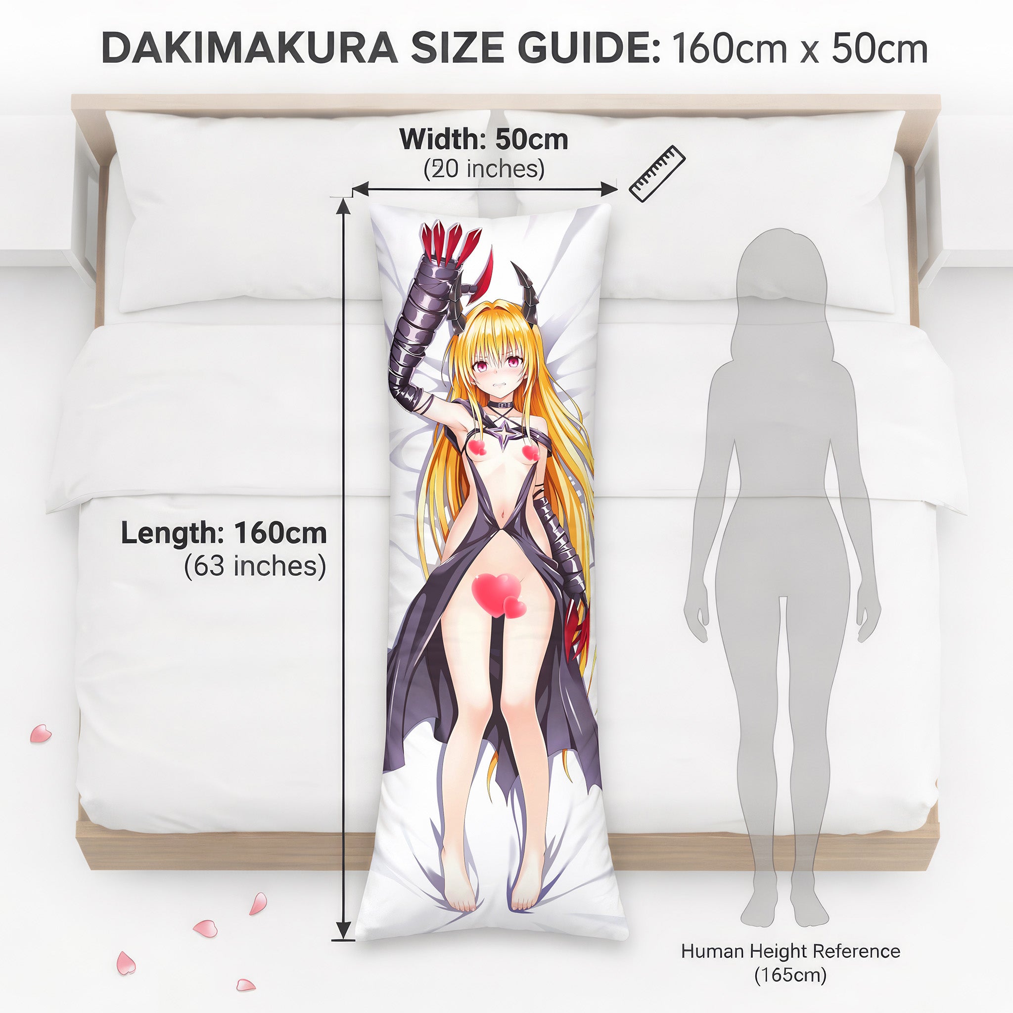 Golden Yami (Darkness Ver.2) - Anime Pillowcase Fan-Art Edition