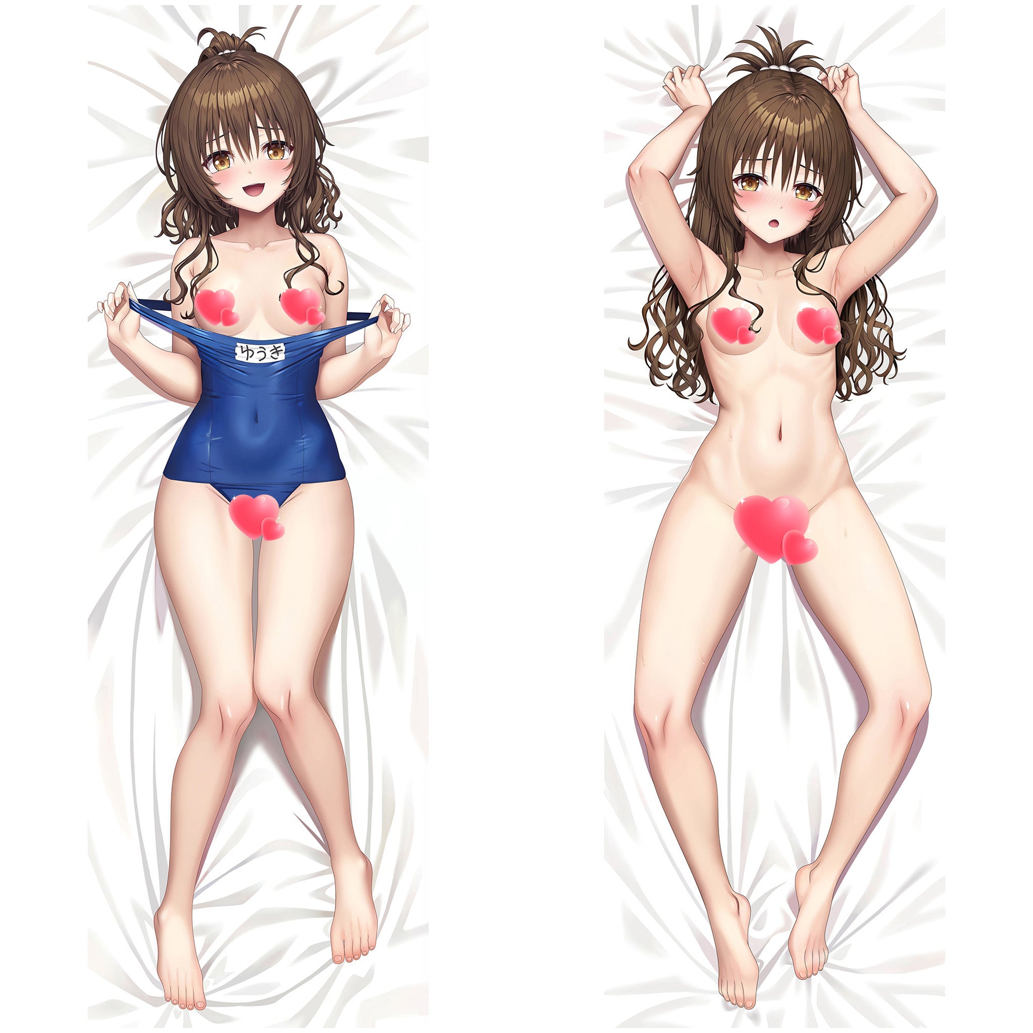 Mikan Yuuki (School Swimsuit Ver.2) - Anime Pillowcase Fan-Art Edition