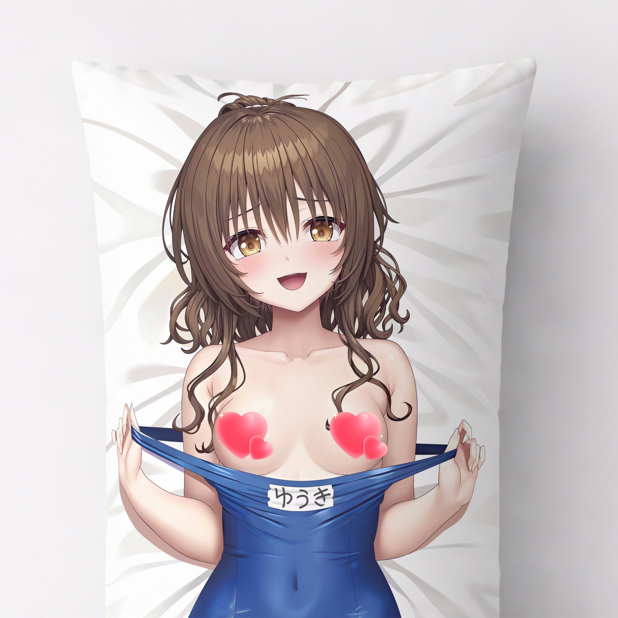 Mikan Yuuki (School Swimsuit Ver.2) - Anime Pillowcase Fan-Art Edition