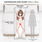 Mikan Yuuki (School Swimsuit Ver.2) - Anime Pillowcase Fan-Art Edition
