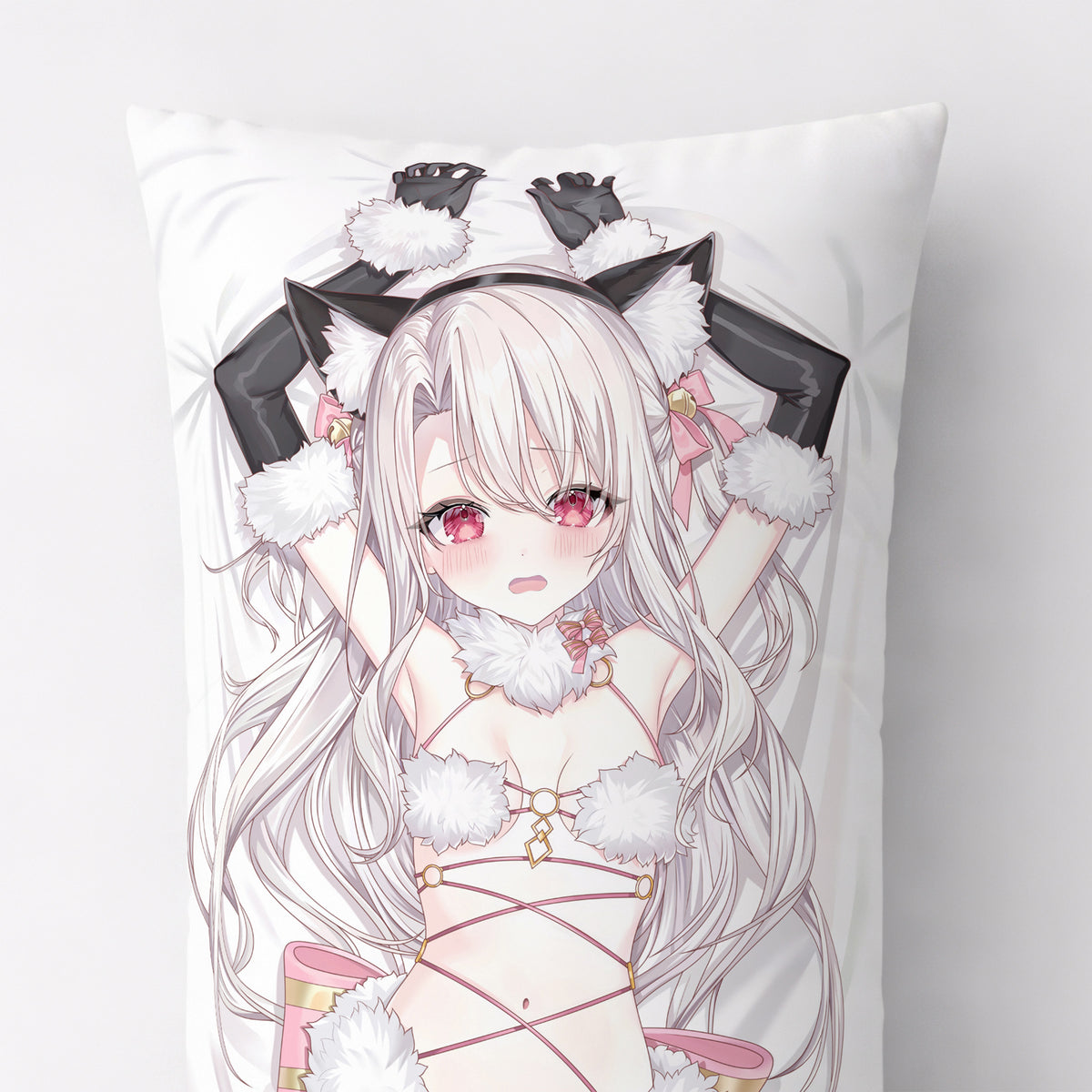 Illyasviel von Einzbern (White and Black Cat Ver.) - Anime Pillowcase Fan-Art Edition
