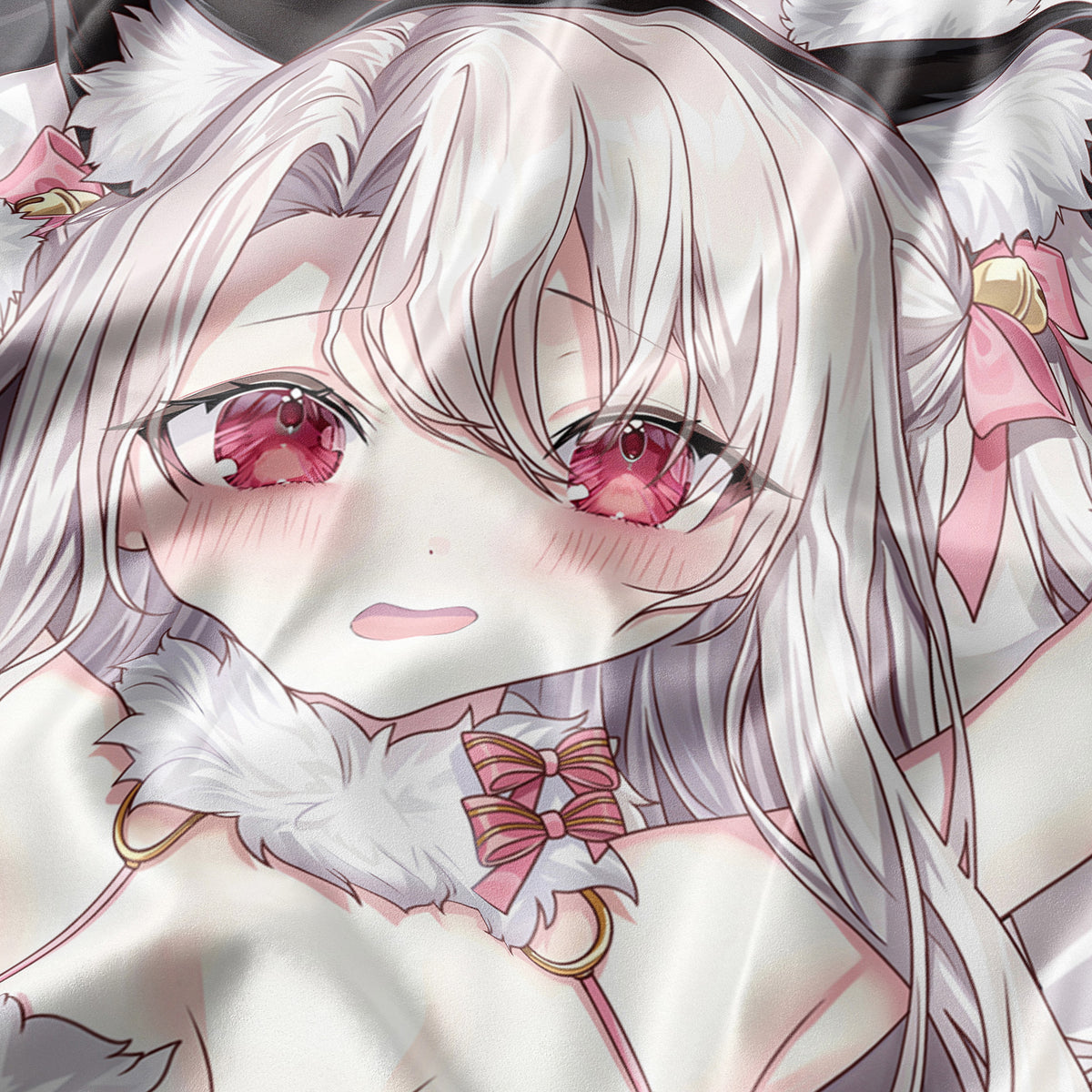 Illyasviel von Einzbern (White and Black Cat Ver.) - Anime Pillowcase Fan-Art Edition