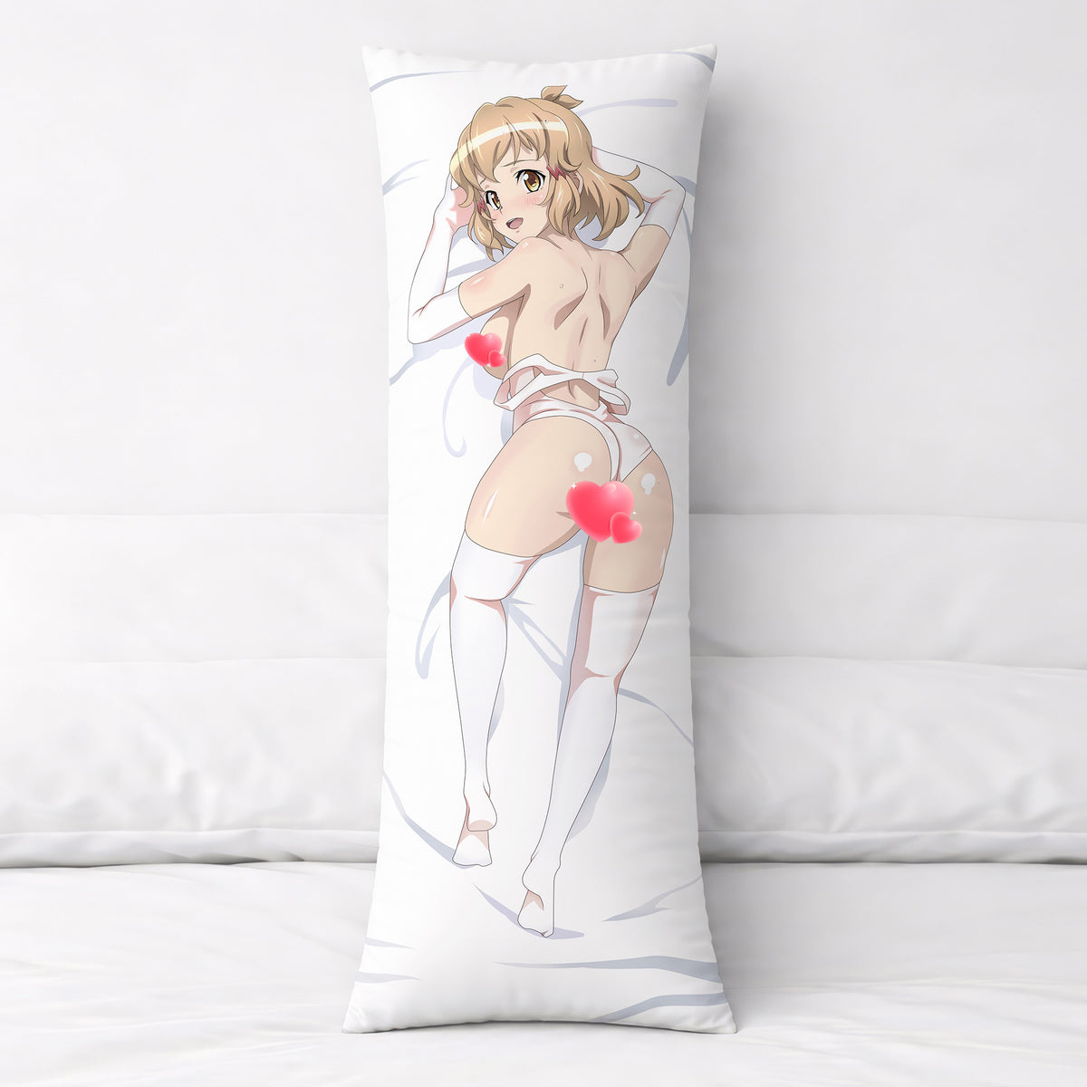 Tachibana Hibiki (White Swimsuit Ver.) - Anime Pillowcase Fan-Art Edition