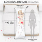Tachibana Hibiki (White Swimsuit Ver.) - Anime Pillowcase Fan-Art Edition