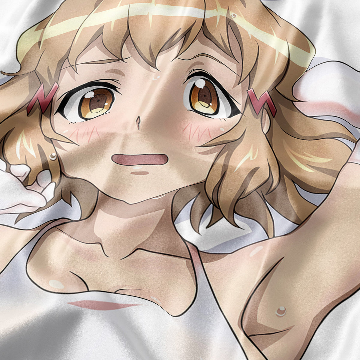 Tachibana Hibiki (White Swimsuit Ver.) - Anime Pillowcase Fan-Art Edition