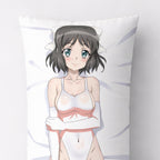 Kohinata Miku (White Swimsuit Ver.) - Anime Pillowcase Fan-Art Edition
