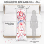 Sakura Miko (Gorgeous Pink Dress Ver.) - Anime Pillowcase Fan-Art Edition