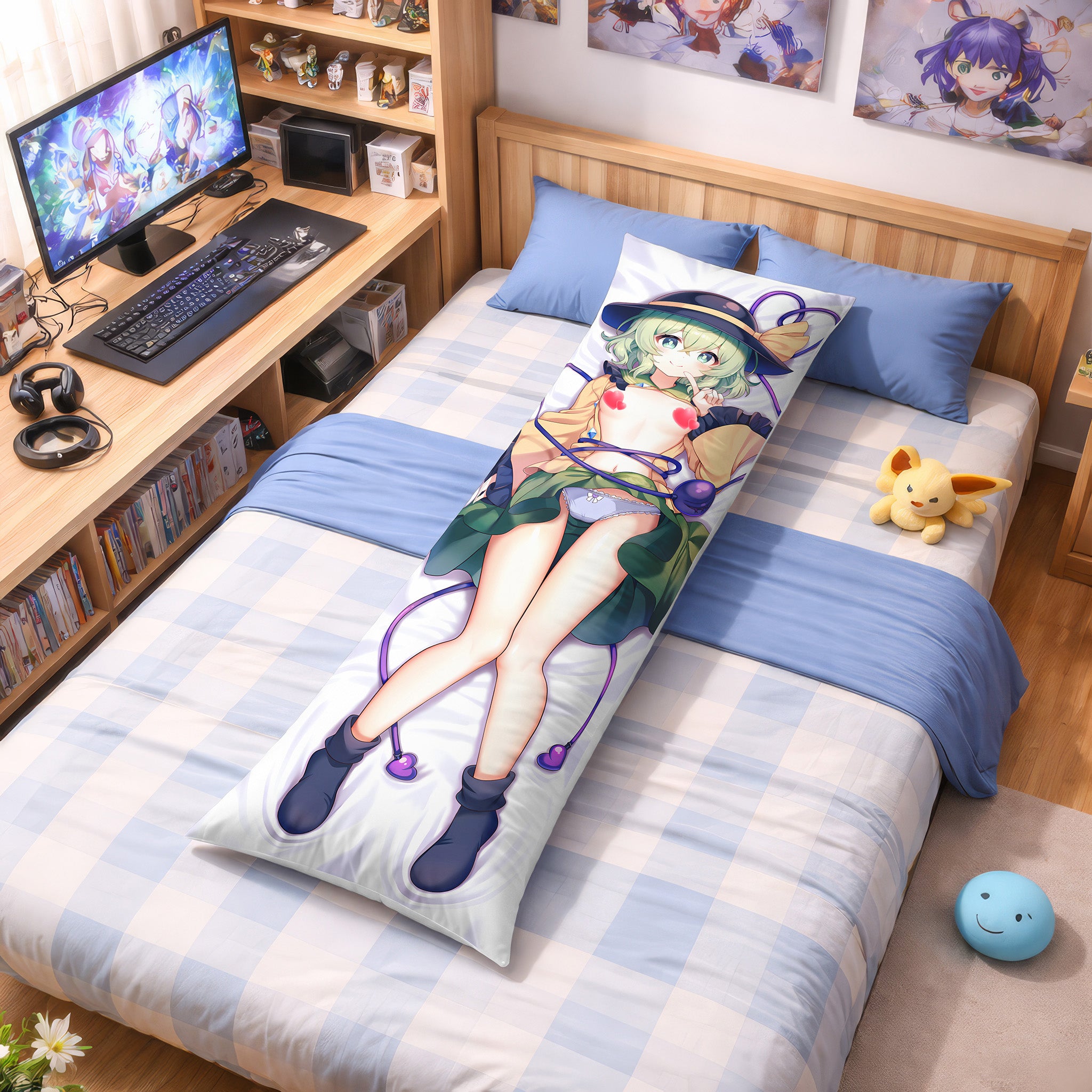 Koishi Komeiji (Ver.3) - Anime Pillowcase Fan-Art Edition