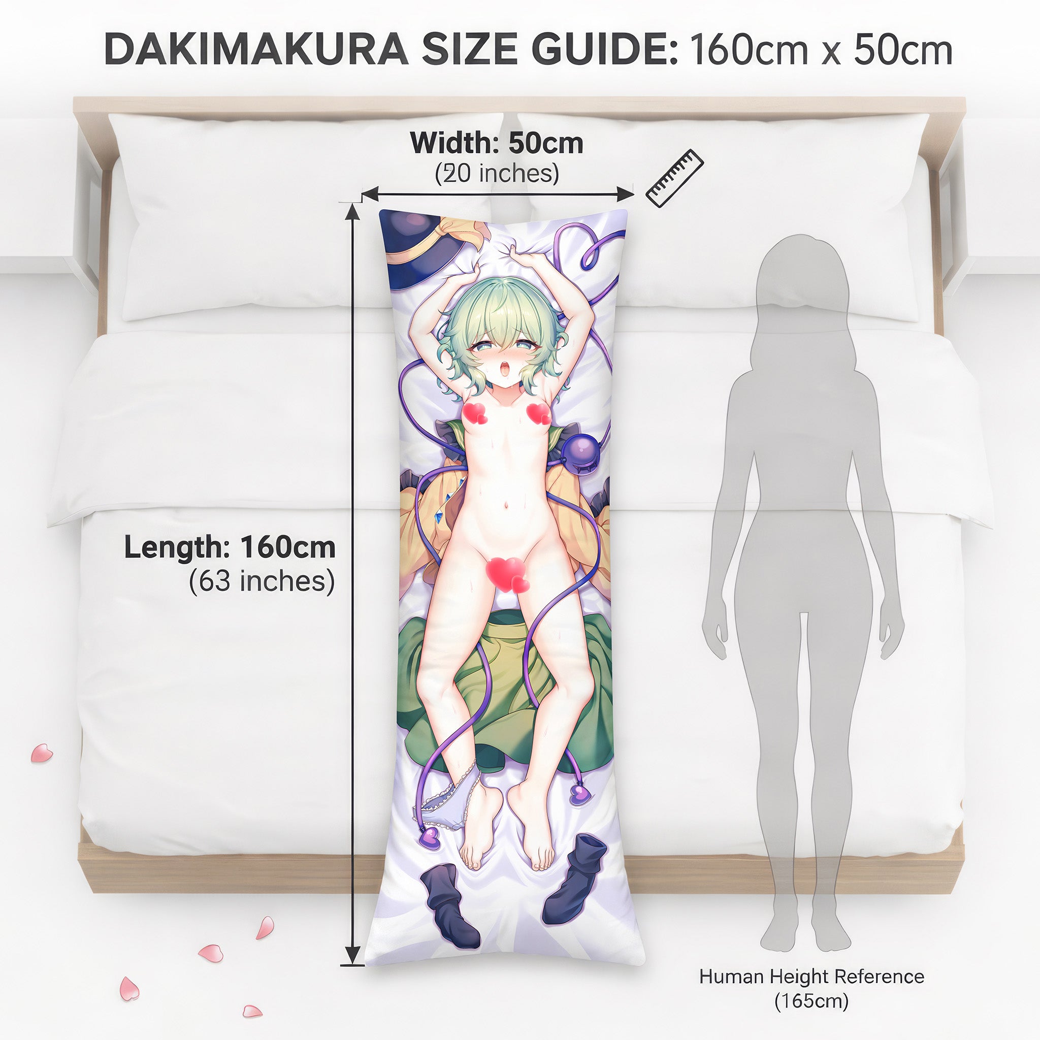 Koishi Komeiji (Ver.3) - Anime Pillowcase Fan-Art Edition