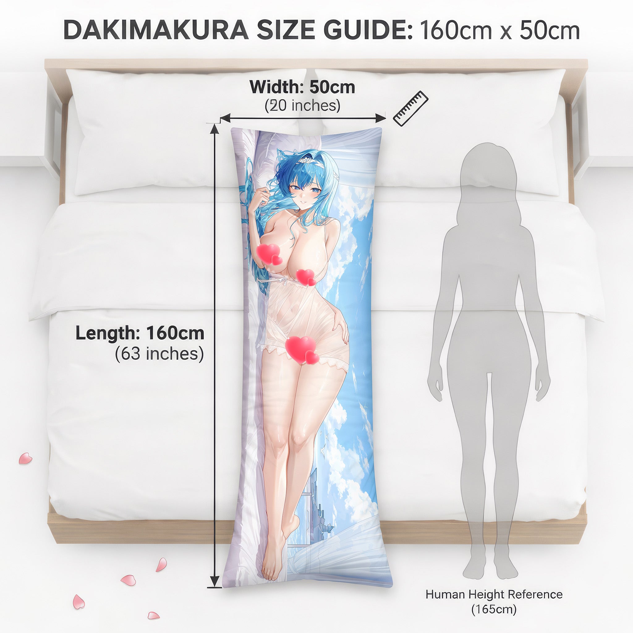 Helm (Sheer Nightgown Ver.) - Anime Pillowcase Fan-Art Edition