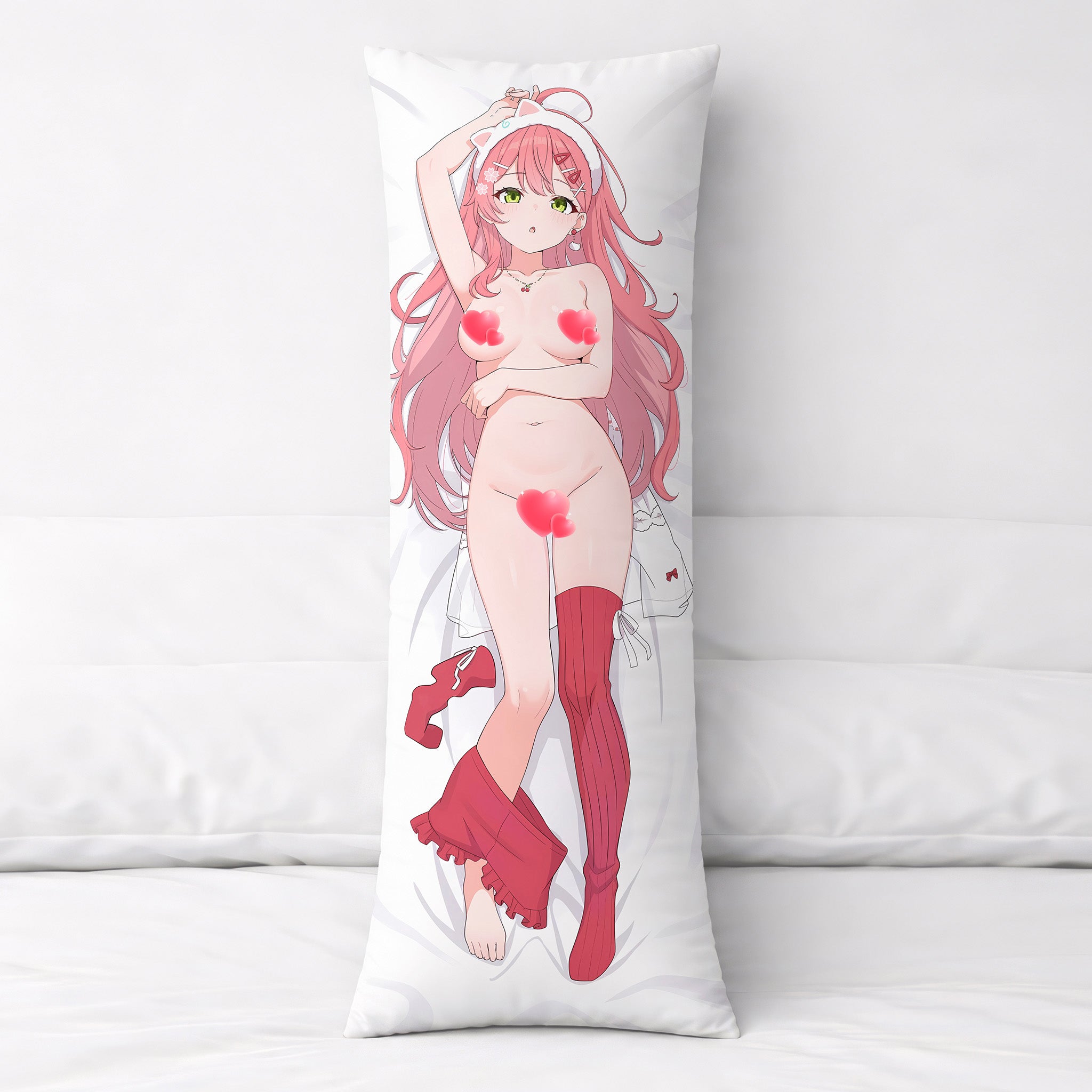 Sakura Miko (Red Sweater Ver.) - Anime Pillowcase Fan-Art Edition