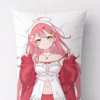 Sakura Miko (Red Sweater Ver.) - Anime Pillowcase Fan-Art Edition