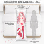 Sakura Miko (Red Sweater Ver.) - Anime Pillowcase Fan-Art Edition