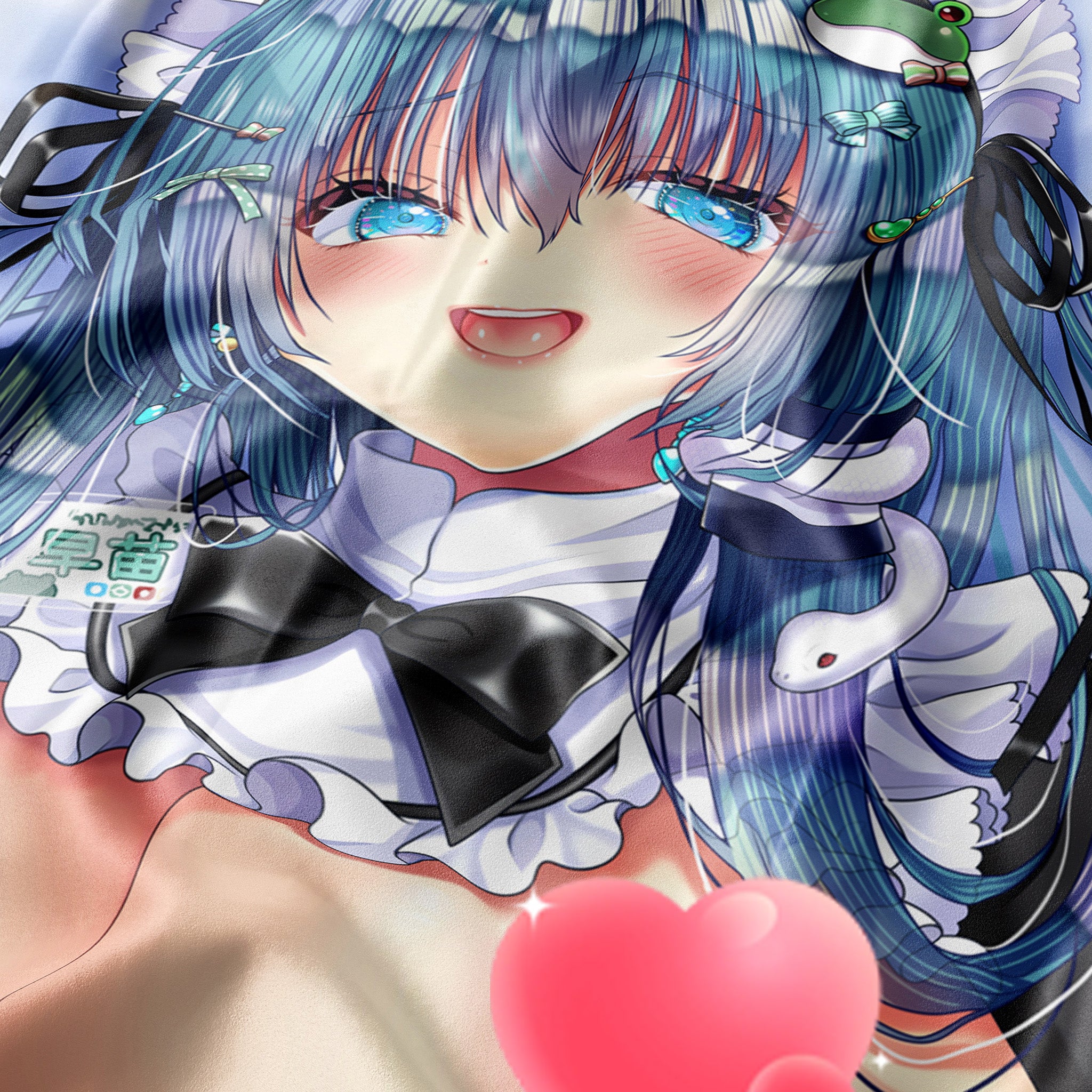 Kochiya Sanae (Maid Ver.) - Anime Pillowcase Fan-Art Edition