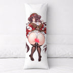Hu Tao (Cherries Snow-Laden Ver.) - Anime Pillowcase Fan-Art Edition