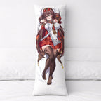 Hu Tao (Cherries Snow-Laden Ver.) - Anime Pillowcase Fan-Art Edition