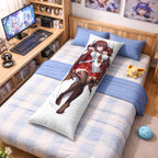 Hu Tao (Cherries Snow-Laden Ver.) - Anime Pillowcase Fan-Art Edition