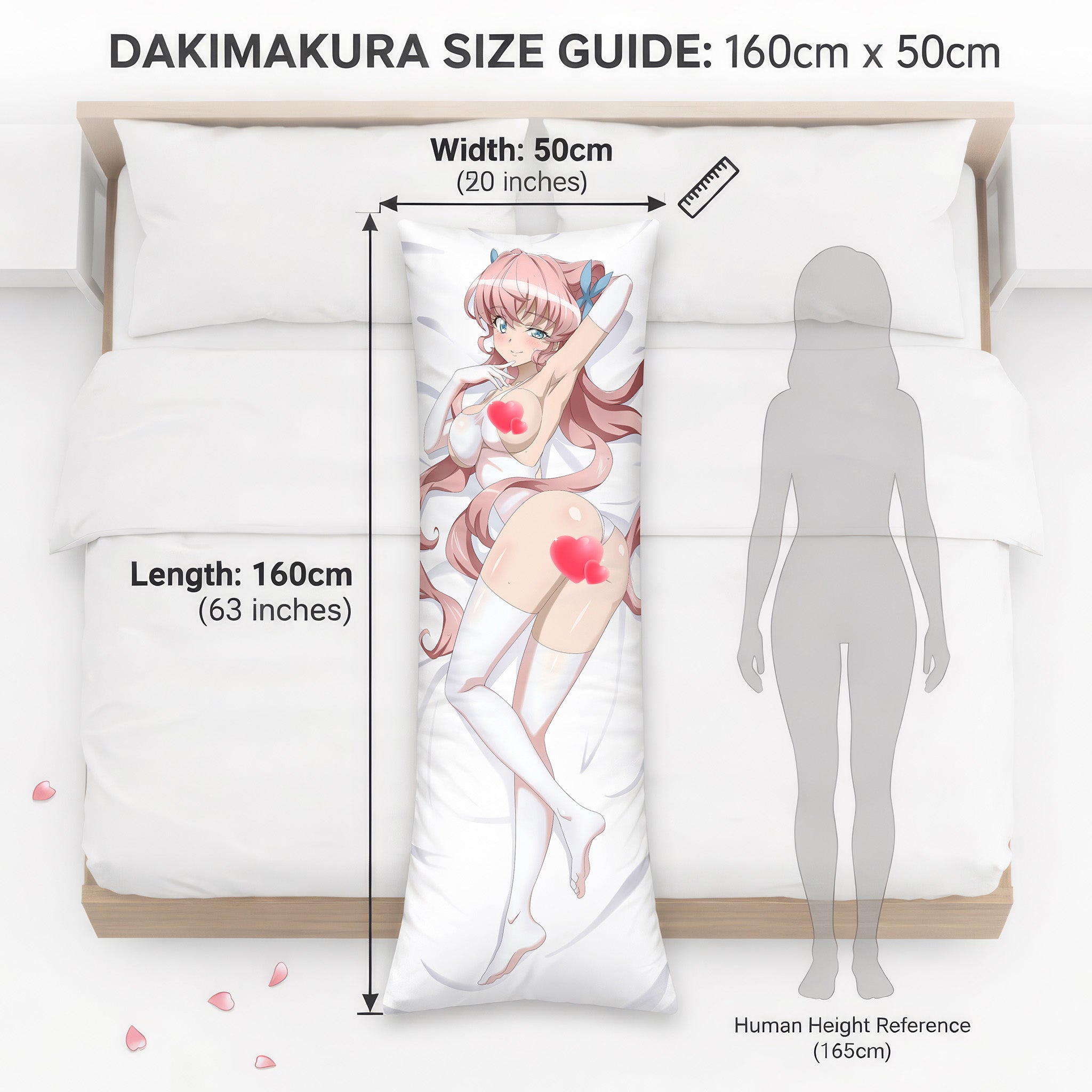 Maria Cadenzavna Eve (White Swimsuit Ver.) - Anime Pillowcase Fan-Art Edition