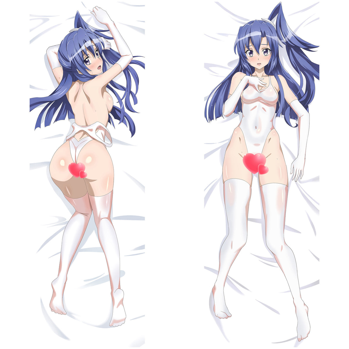 Kazanari Tsubasa (White Swimsuit Ver.) - Anime Pillowcase Fan-Art Edition