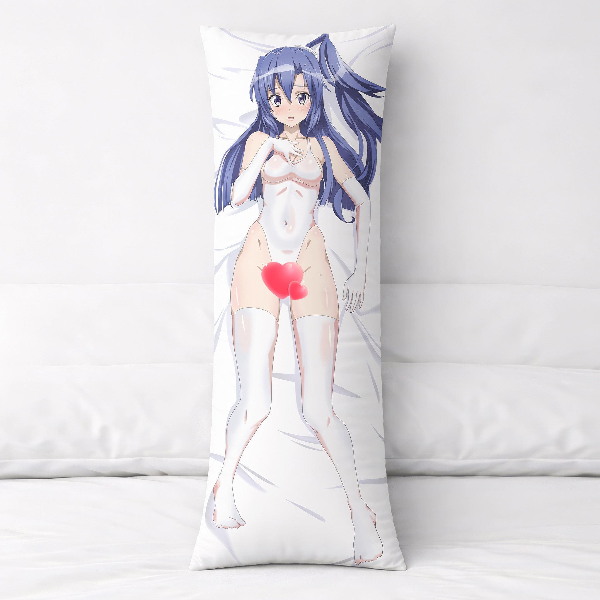 Kazanari Tsubasa (White Swimsuit Ver.) - Anime Pillowcase Fan-Art Edition